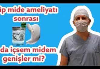 Tüp mide ameliyatı sonrası soda içersem midem genişler mi?